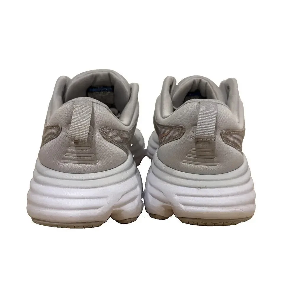 HOKA Bondi 8 Running Shoe Harbor Mist/Lunar Rock Women's Size 7.5B Style 1127952